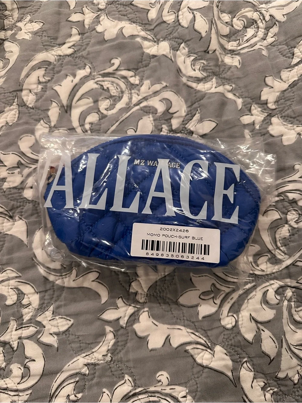 MZ Wallace Surf Blue Momo Pouch